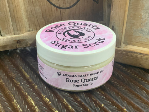 Rose Quartz Sugar Scrub