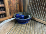 Shaving Bowl #4 Green & Blue