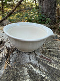 Milky White Shaving bowl #2