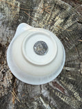 Milky White Shaving bowl #2
