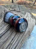 #38 Blue/red Shaving Brush