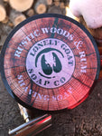 Rustic Woods & Rum Shaving Soap