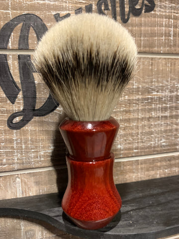 #19 Bloodwood Silvertip Badger Shaving Brush