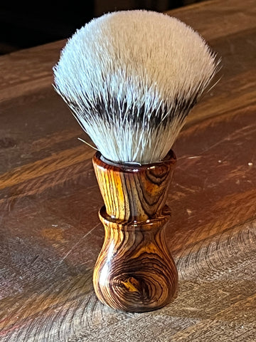#29 South American Ross Wood Silver tip Shaving Brush